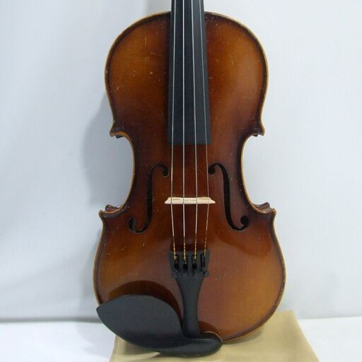 メンテ済み ドイツ製 カールヘフナー ヴィンテージ バイオリン 4/4 フェルナンブーコ 未使用弓 GEWAケース ナイロン弦搭載 アジャスター内蔵テールピース ガルネリタイプ顎あて 手渡し 全国発送対応 中古バイオリン 愛知県清須市より 管理（カ）8181