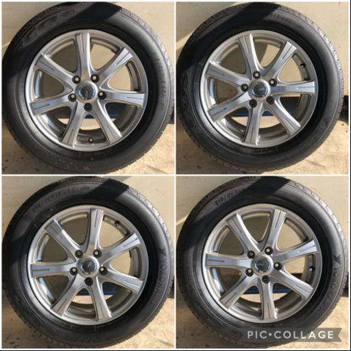 215/65R16 夏タイヤアルミホイールセット　16インチ