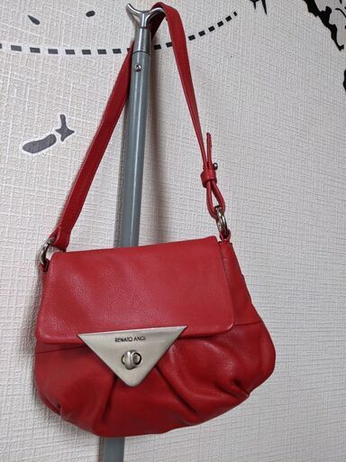 RENATO ANGI 未使用 ショルダーバッグ made in Italy