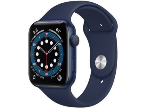 新品 Apple Watch Series6 44mm ディープブルー GPSモデル M00J3J/A 2021/04/11