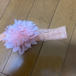 女の子向け　袴ロンパース　70サイズ　ヘアバンド付きの画像
