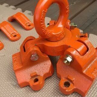 抜根　の　セット　チェーンブロック　三脚ヘッドの画像