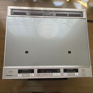【使用期間1年】IH ビルトイン 3口 魚グリル panason...