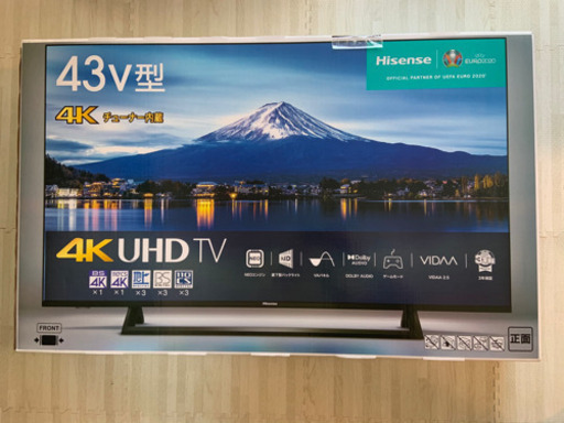43型　液晶テレビ