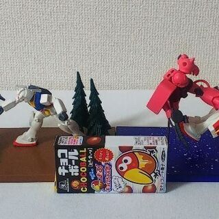 機動戦士ガンダム ジオラマ 戦闘シーン フィギュア 2個セット ...