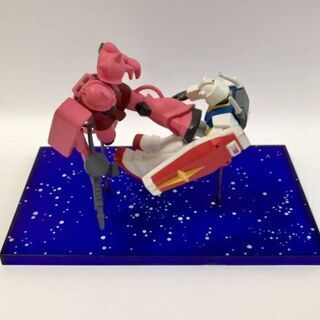 機動戦士ガンダム ジオラマ 戦闘シーン フィギュア 2個セット ガンダムの画像