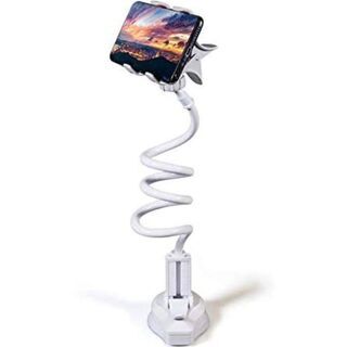 スマホアーム スタンド スマホホルダー 寝ながら 吸盤 クランプ式