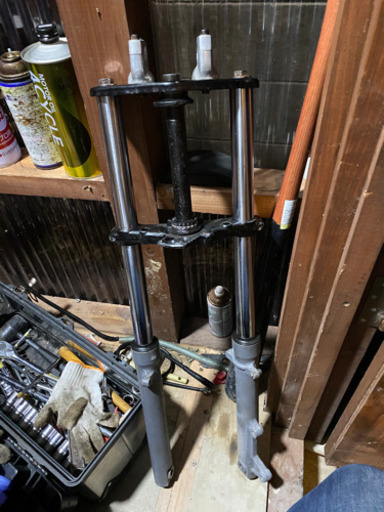 xr100 フロントフォーク