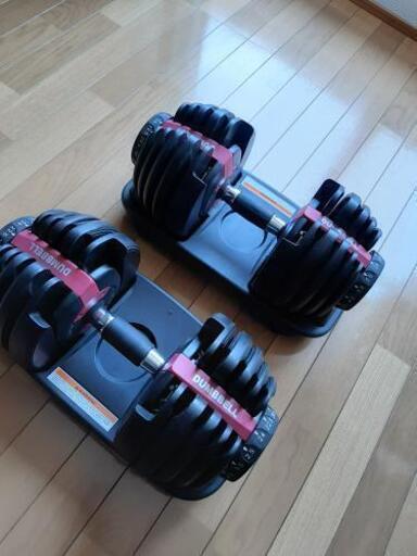 可変式ダンベル(片側24kg)
