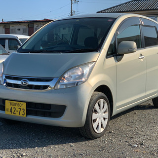 ■お買得軽自動車■H20 ダイハツ ムーヴ メモリアルエディション 車検R3年10月迄 すぐ乗れます スマートキー ナビ TVの画像