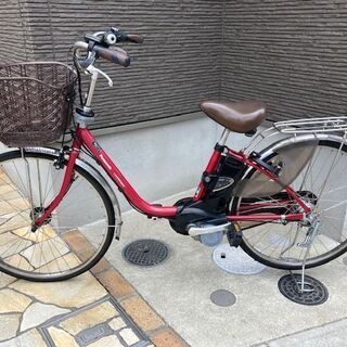 電動自転車 Panasonic Lithium vivi DX レッド　11⚫️ 公式】ビビ・DX｜電動アシスト自転車｜Panasonic