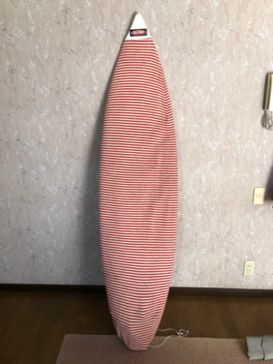 美品　初心者向けサーフボード　ニットケースセット。