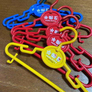 レア   キティちゃん   子供用ハンガー6本セット