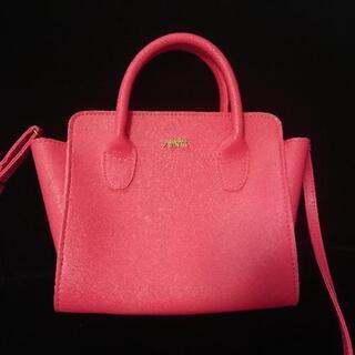 【お譲り先決定】AHKAH アーカー レザー調ミニバッグの画像