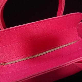 【お譲り先決定】AHKAH アーカー レザー調ミニバッグの画像