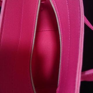 【お譲り先決定】AHKAH アーカー レザー調ミニバッグの画像