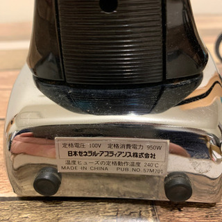 【終了】ドイツDBK社製☆J80T★スチームアイロン☆クロームメッキ仕上げの画像