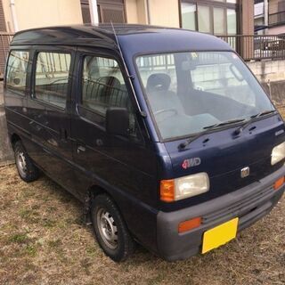 [ご購入御礼]エアコン付 車検2年 軽バン マツダ スクラム 4...
