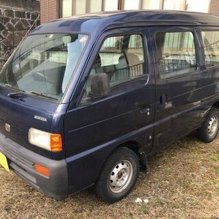 [ご購入御礼]エアコン付 車検2年 軽バン マツダ スクラム 4WD 5MT エブリィOEMの画像