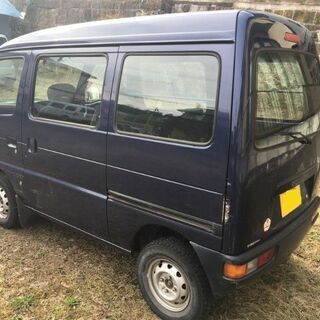 [ご購入御礼]エアコン付 車検2年 軽バン マツダ スクラム 4WD 5MT エブリィOEMの画像