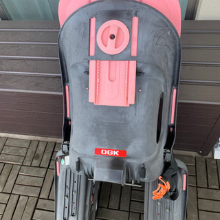 OGKヘッドレスト付コンフォートリヤ子供乗せ RBC-011DX3 ピンクの画像