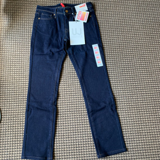 【新品未使用】ユニクロ　WOMEN ヒートテック スキニーフィット ストレートジーンズの画像