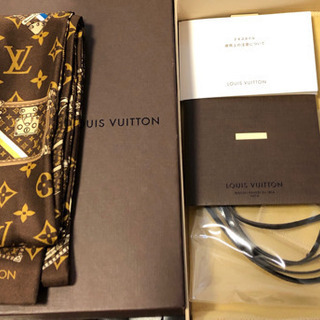 VUITTON スカーフ茶色〜売約済み〜