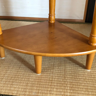 天然木コーナースタンド　最終お値下げ！の画像