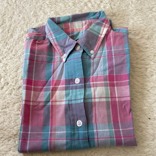 可愛い！ラルフローレン　ポロジーンズ　カジュアル　シャツ古着　の画像