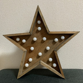【決まりました】salut! 星形マーキーライト