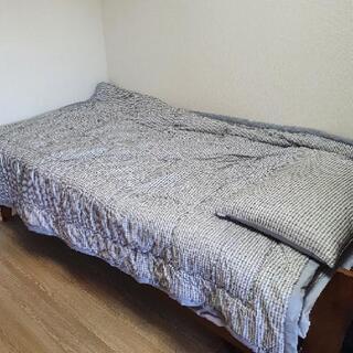 シングルベッド&マットレスをあげます