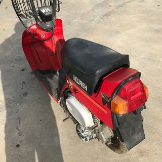 ご購入ありがといございました☆値下げしました☆レトロなバイクに興味のあるかた2台セット・6万円☆ホンダ　スカッシュ　赤　白の画像