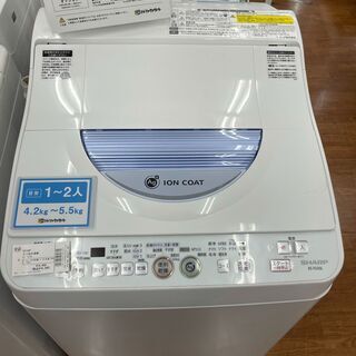 シャープ　5.5ｋｇ　全自動洗濯機　2014年製　ＥＳ－ＴＧ５５Ｌ　