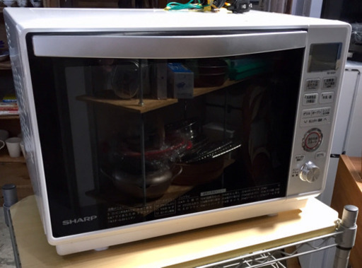 ◆2020年製◆シャープ 過熱水蒸気オーブンレンジ 動作品 良好！RE-SS8X-W ホワイト SHARP 23L