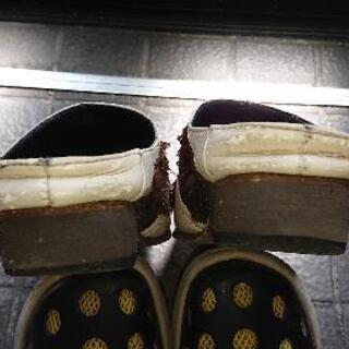 男性用靴の画像