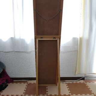 鏡(姿見)、色:ナチュラルを譲りますの画像