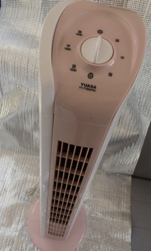 動作品ユアサプライム☆YUASA　タワー型扇風機 YT-778S(PK)動作品
