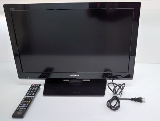 HITACHI/日立/WOOO 液晶テレビ「WOOO」 L26-H07(B) 26V型 ハイビジョン 2011年製 リモコン付属