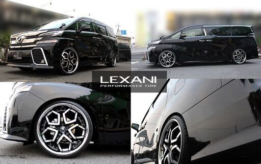 ★激安LEXANIレグザーニ22インチ高級ホイール！30ヴェルファイア／30アルファード★