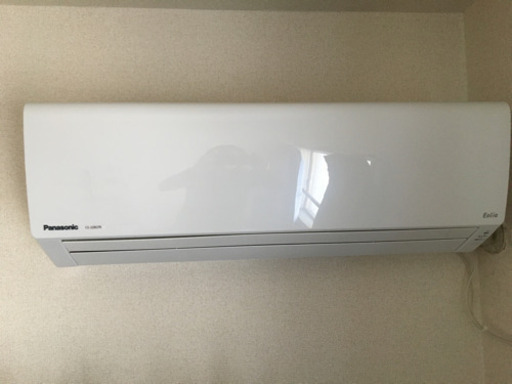 Panasonic製エアコン。室外機セット。美品です。