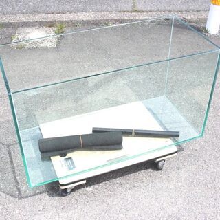 GEX☆オールガラス水槽☆幅90cm☆高さ50.5cm☆アクアリ...