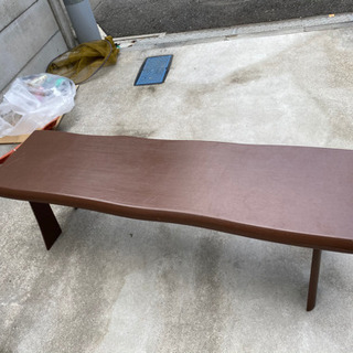 長椅子　外も庭も大丈夫　防水加工の画像