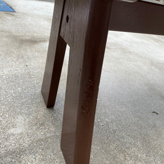 長椅子　外も庭も大丈夫　防水加工の画像