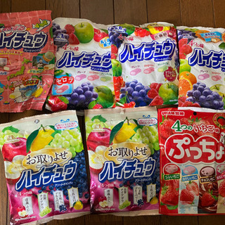 ハイチュウ ぷっちょ 7袋セット
