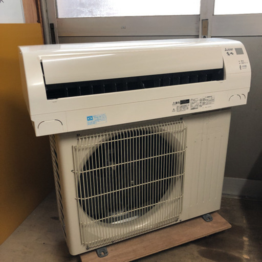 【工事無料】三菱 3.6kwエアコン MSZ-GV3619-W 2019年製