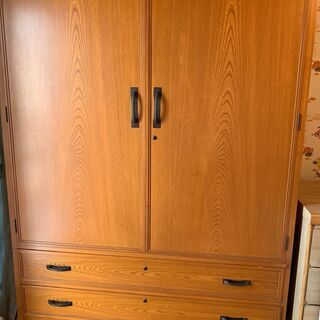 収納整理タンス　チェスト　ドロワー　和服収納可能　木製大容量