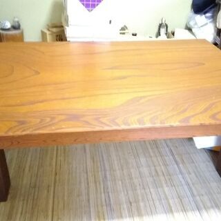 取り壊しのためお急ぎ下さい！　テーブル　木製　机の画像