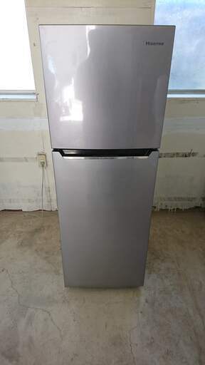 Hisense ハイセンス 冷凍冷蔵庫 227L 2019年製 HR-B2302 シルバー ２ドア
