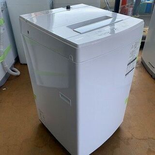 【苫小牧バナナ】2018年製 東芝/TOSHIBA 4.5kg 洗濯機 AW-45M5 ホワイト系 １人暮らし向け 清掃済みの画像