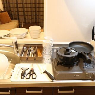 【コロナに負けるな福岡・応援格安キャンペーン　１階・２階限定】展望良しリバーサイドで１名様から最大５名様の短期・長期賃貸☆その日から手ぶらでOK 、快適設備完備のデラックスルーム！人数応相談☆博多駅周辺で中洲も天神も便利！テレワーク・ショッピング・観光に！ベッドが快適！ − 福岡県